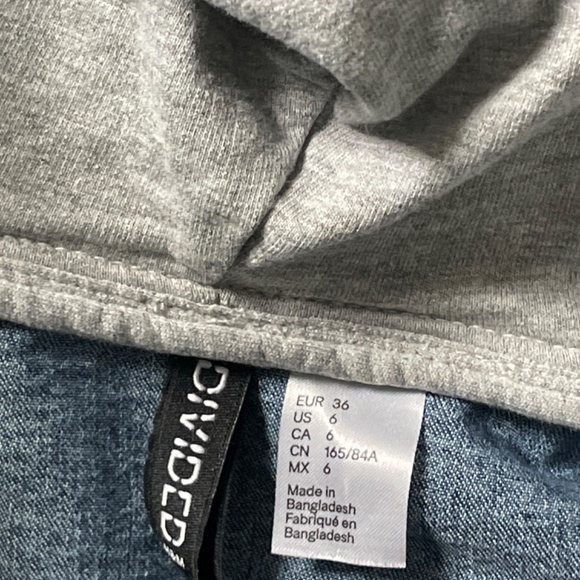 Hoodied H&M denim jacket - Picture 2 of 2